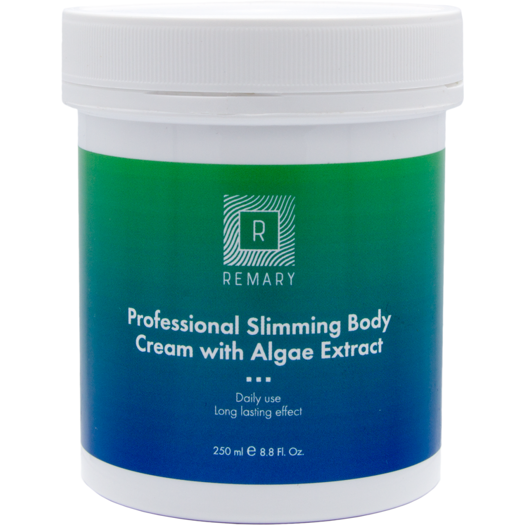 Crema profesionala pentru slabit cu alge - Professional Slimming Body Cream with Algae Extract - Remary - 250 ml