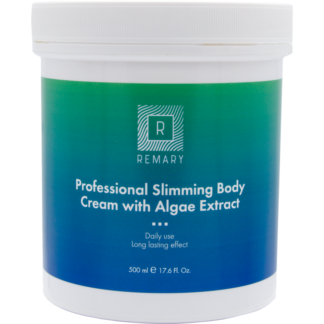 Crema profesionala pentru slabit cu alge - Professional Slimming Body Cream with Algae Extract - Remary - 500 ml